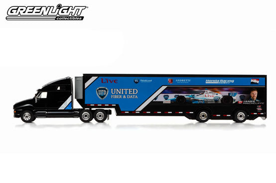 2014 Kenworth T2000 IndyCar Hauler James Hinchcliffe #27 Andretti Autosport, United Fiber & Data Honda
