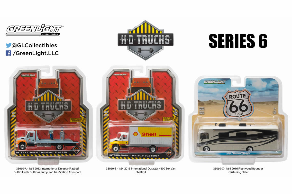 2013 Gulf Oil International Durastar Flatbed with Gulf Gas Pump and Gas Station