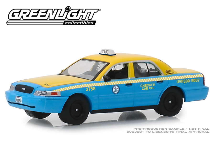 2011 Ford Crown Victoria Checker Cab Co. Taxi City of Los Angeles, California