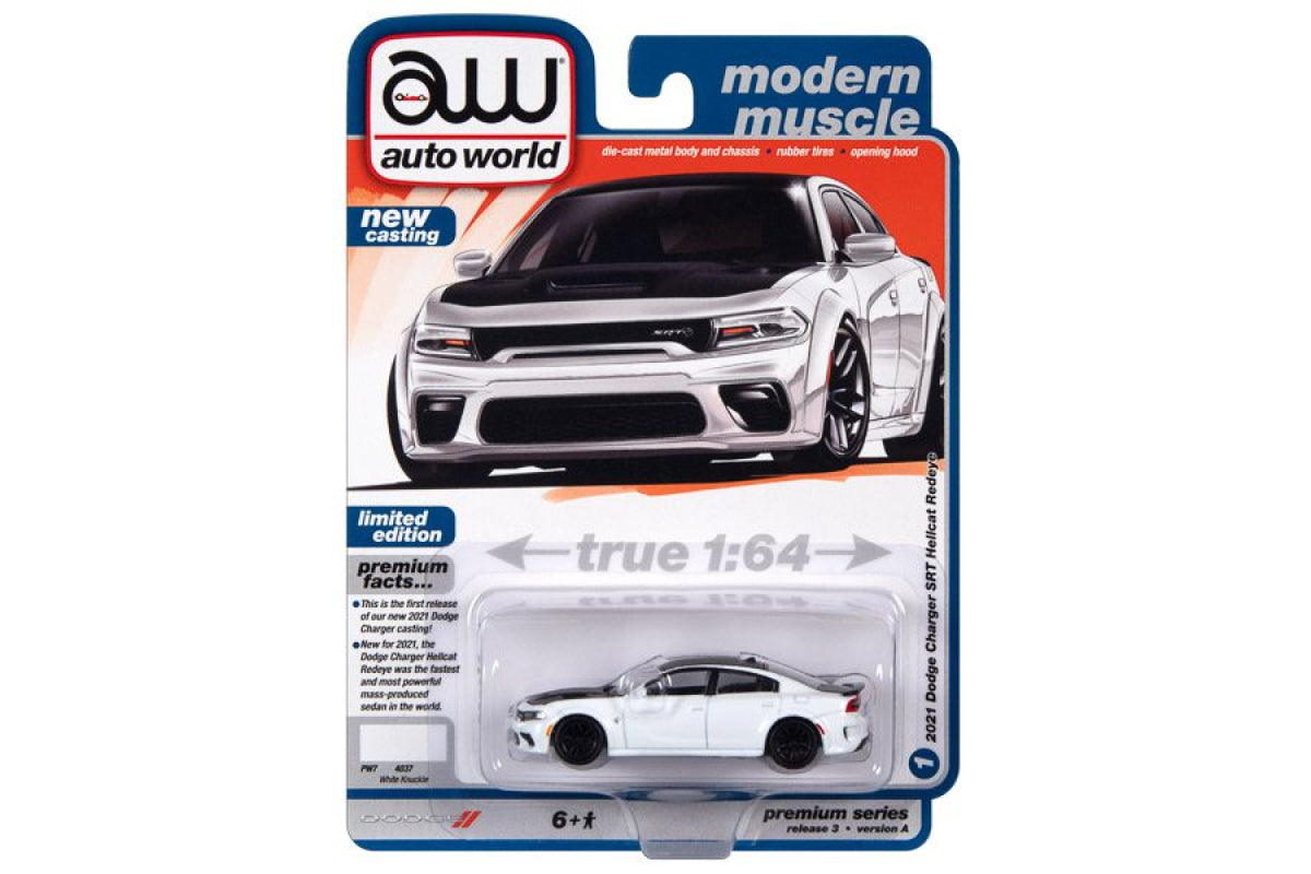 2021 Dodge Charger SRT Hellcat Redeye (White Knuckle)