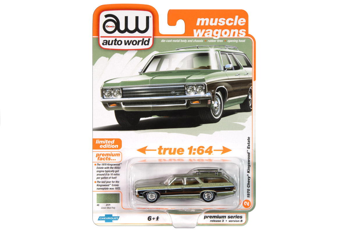1970 Chevy Kingswood Estate (Green Mist Poly)