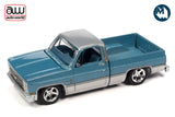 1985 Chevy Silverado Pickup Truck (Lowered Version) (Light Blue Poly)