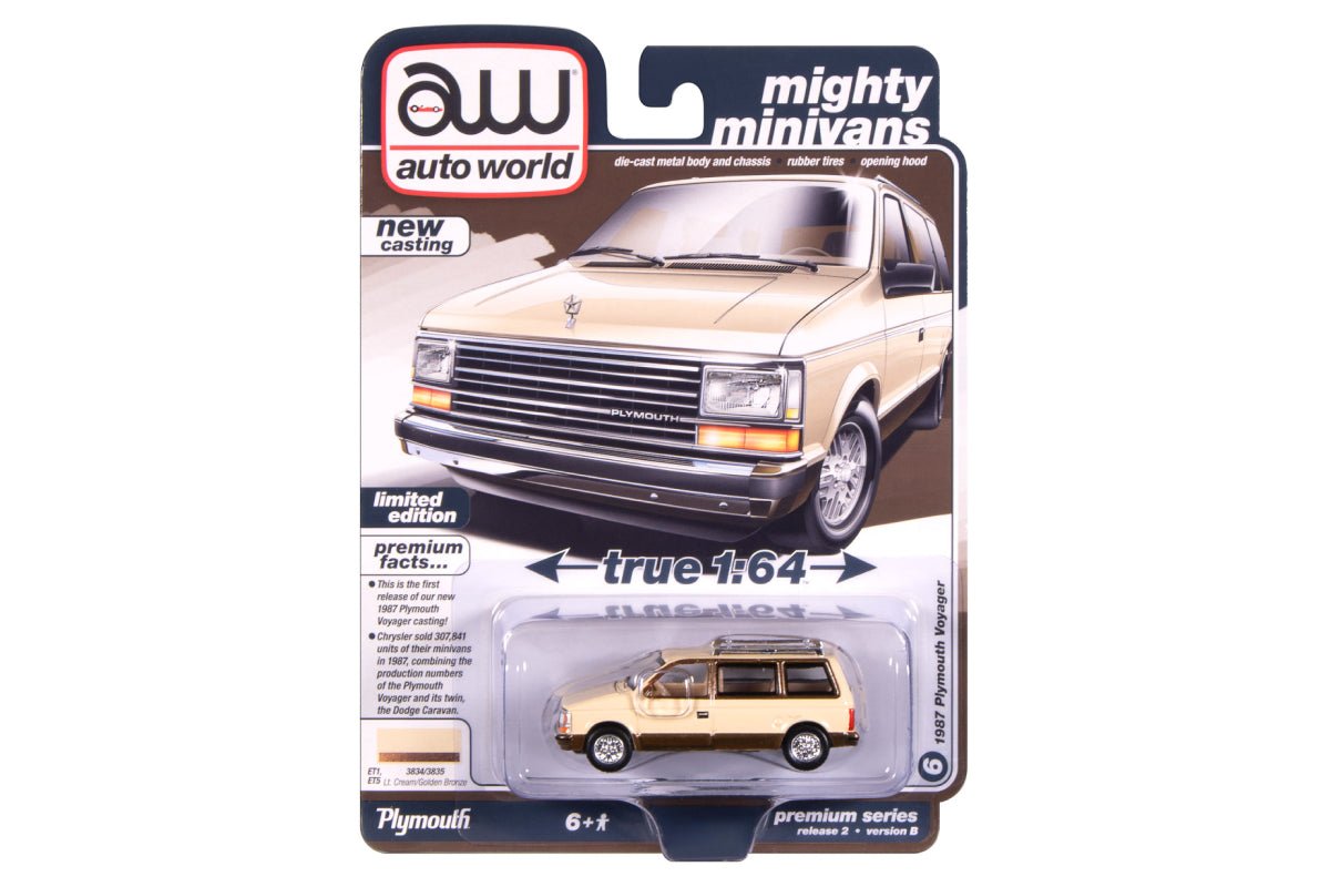 1987 Plymouth Voyager (Light Cream & Golden Bronze)