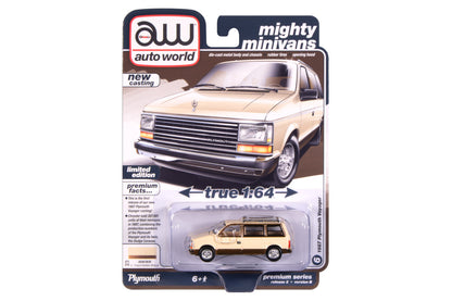 1987 Plymouth Voyager (Light Cream & Golden Bronze)