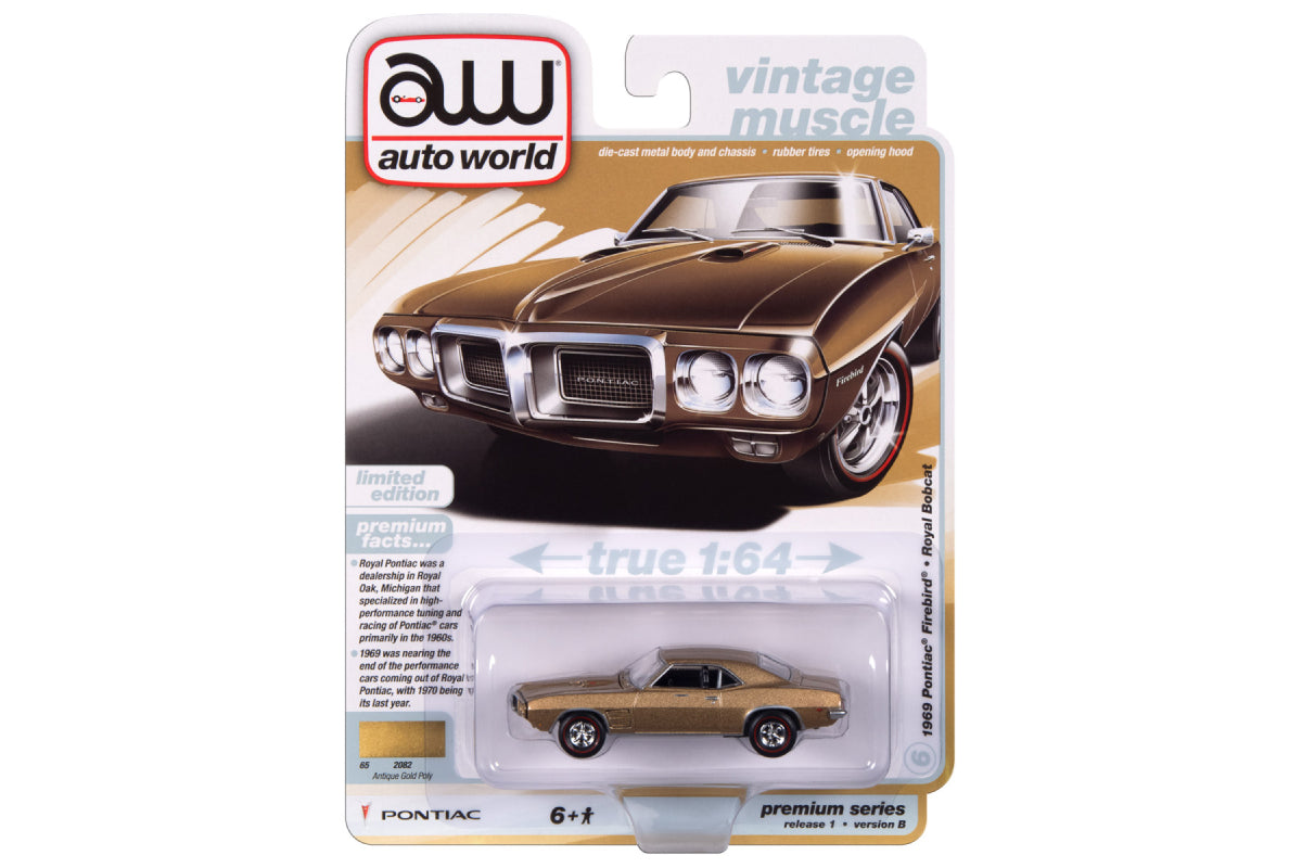 1969 Pontiac Firebird - Royal Bobcat (Antique Gold Poly)
