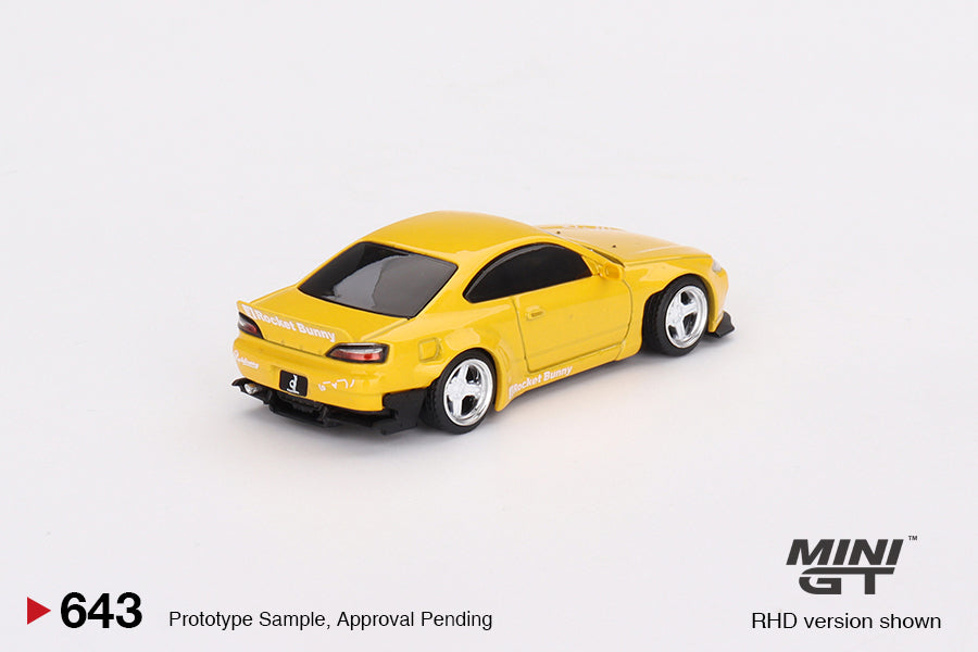 #643 - Nissan Silvia (S15) Rocket Bunny (Bronze Yellow)