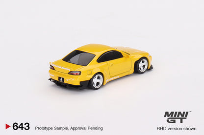 #643 - Nissan Silvia (S15) Rocket Bunny (Bronze Yellow)