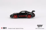 #681 - Porsche 911 (992) GT3 RS (Black with Pyro Red)