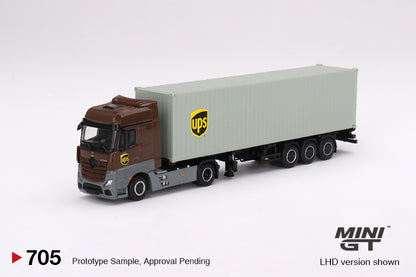 #705 - Mercedes-Benz Actros with 40 Ft Container "UPS Europe"