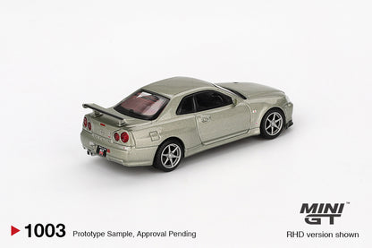 #1003 - Nissan Skyline GT-R (R34) V-Spec II Nür (Millenium Jade)