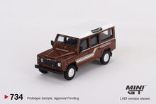 #734 - Land Rover Defender 110 1985 County Station Wagon (Russet Brown)