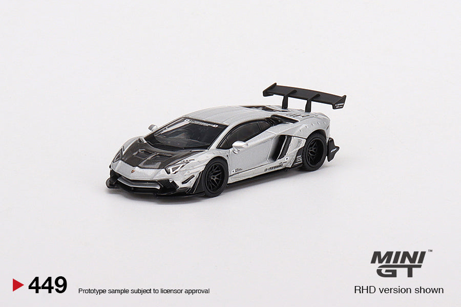 #449 - LB★WORKS Lamborghini Aventador Limited Edition (Matt Silver)