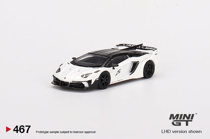 #467 - LB-Silhouette WORKS Lamborghini Aventador GT EVO (White)