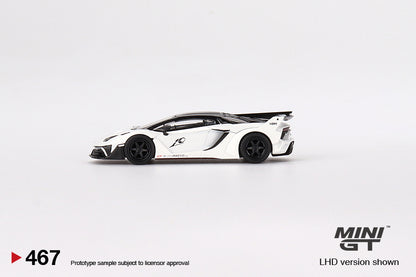 #467 - LB-Silhouette WORKS Lamborghini Aventador GT EVO (White)