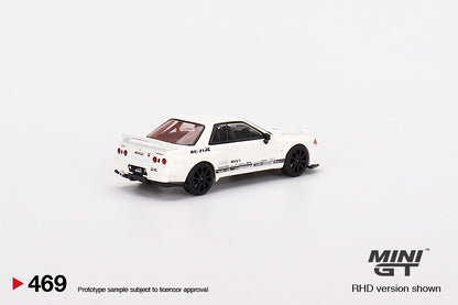 #469 - Top Secret Nissan Skyline GT-R VR32 (White)