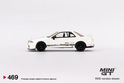 #469 - Top Secret Nissan Skyline GT-R VR32 (White)