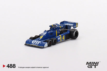 #488 - Tyrrell P34 #4 1976 Spanish GP