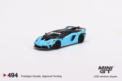 #494 - Lamborghini LB-Silhouette WORKS Aventador GT EVO (Baby Blue)