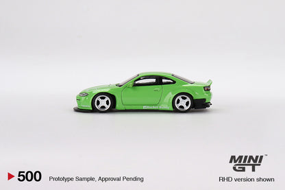#500 - Nissan Silvia (S15) Rocket Bunny (Green)