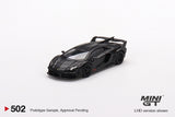 #502 - Lamborghini  LB-Silhouette WORKS Aventador GT EVO (Matte Black)