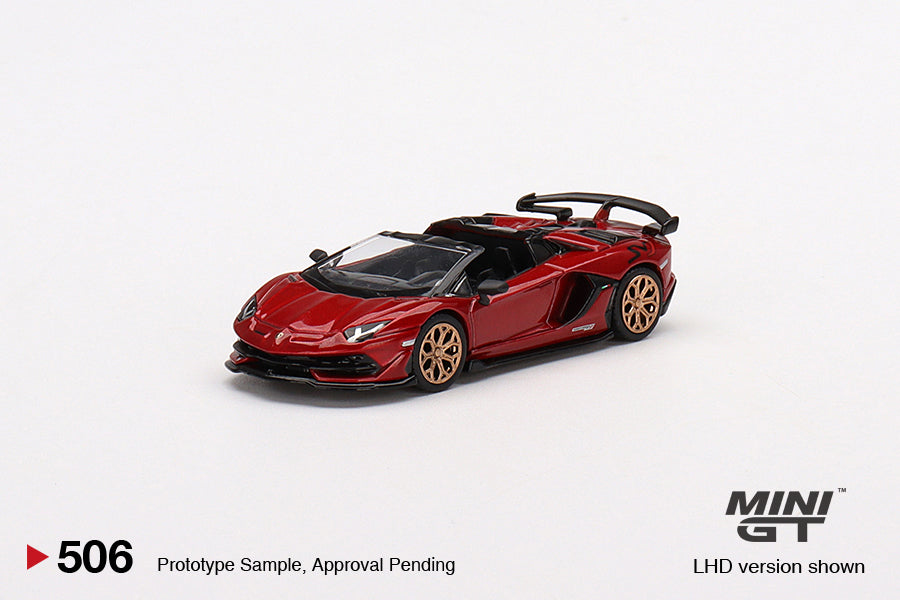 #506 - Lamborghini Aventador SVJ Roadster Rosso Efesto
