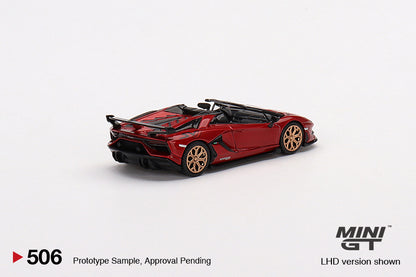 #506 - Lamborghini Aventador SVJ Roadster Rosso Efesto