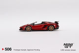 #506 - Lamborghini Aventador SVJ Roadster Rosso Efesto