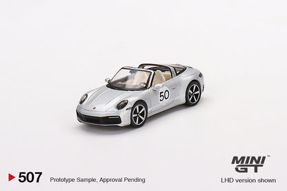 #507 - Porsche 911 Targa 4S Heritage Design Edition GT (Silver Metallic)