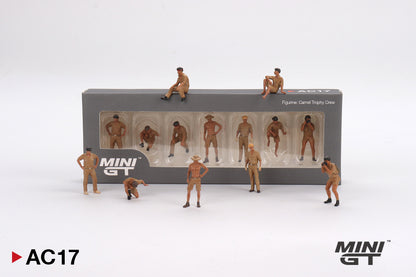 1:64 Metal Figures: Camel Trophy Crew