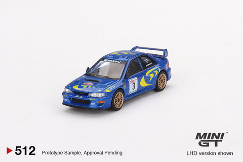 #512 - Subaru Impreza WRC97 1997 Rally Sanremo Winner #3