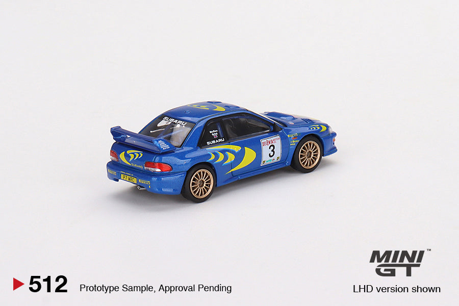 #512 - Subaru Impreza WRC97 1997 Rally Sanremo Winner #3