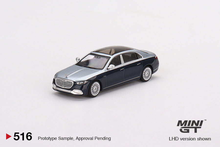 #516 - Mercedes-Maybach S680 (Cirrus Silver / Nautical Blue Metallic)