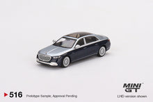 #516 - Mercedes-Maybach S680 (Cirrus Silver / Nautical Blue Metallic)