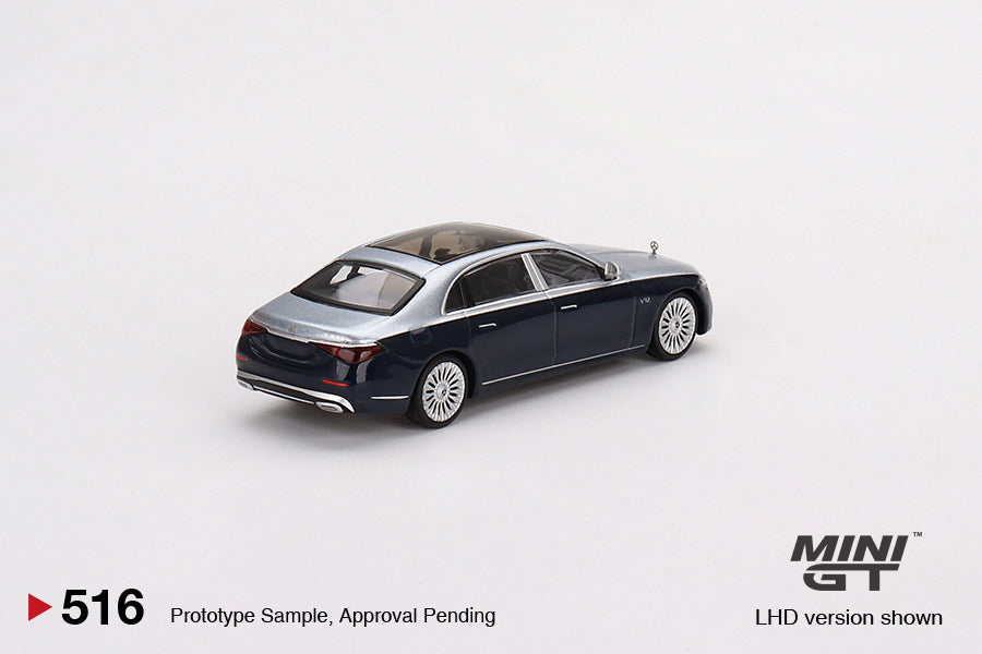 #516 - Mercedes-Maybach S680 (Cirrus Silver / Nautical Blue Metallic)