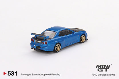 #531 - Nissan Skyline GT-R (R34) Top Secret (Bayside Blue)
