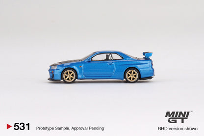 #531 - Nissan Skyline GT-R (R34) Top Secret (Bayside Blue)