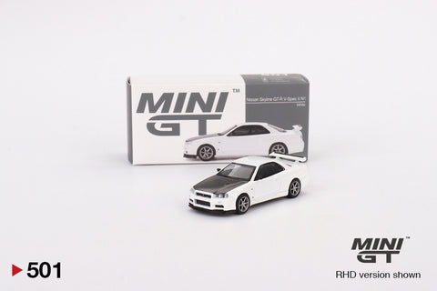 #501 - Nissan Skyline GT-R (R34) V-Spec II N1 (White)