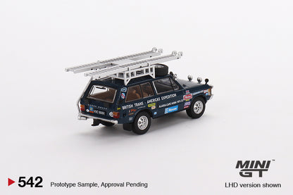 #542 - 1971 Range Rover British Trans-Americas Expedition (VXC-868K)