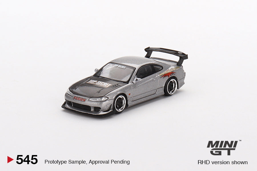 #545 - Nissan Silvia Top Secret (S15) Silver Red