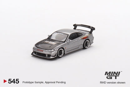 #545 - Nissan Silvia Top Secret (S15) Silver Red