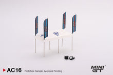 1:64 Paddock Service Tent Set - Martini Racing