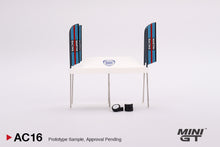 1:64 Paddock Service Tent Set - Martini Racing