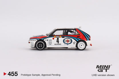 #455/456/457/458 - Lancia Delta HF Integrale Evoluzione 1992 Rally Monte Carlo Martini Racing (4 Cars Set)
