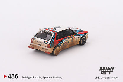 #455/456/457/458 - Lancia Delta HF Integrale Evoluzione 1992 Rally Monte Carlo Martini Racing (4 Cars Set)