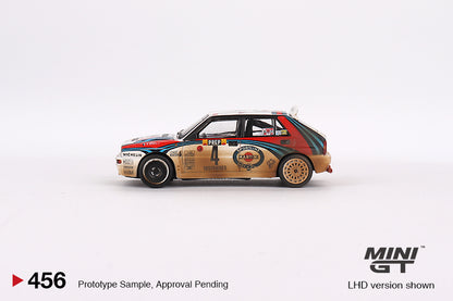 #455/456/457/458 - Lancia Delta HF Integrale Evoluzione 1992 Rally Monte Carlo Martini Racing (4 Cars Set)