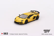 #563 - Lamborghini Aventador SVJ Giallo Orion