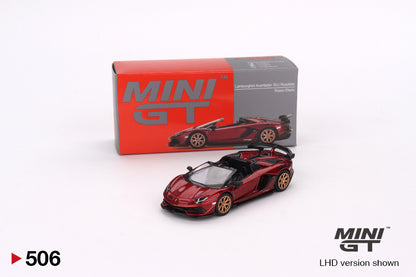 #506 - Lamborghini Aventador SVJ Roadster Rosso Efesto