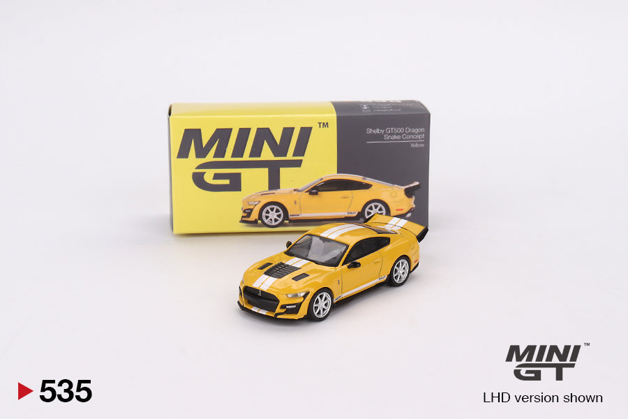 #535 - Shelby GT500 Dragon Snake Concept (Yellow) – Modelmatic