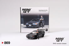 #869 - Nissan Skyline GT-R (R32) with Matsuda Figure Tsugio Matsuda Collection (Gunmetal)