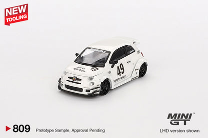 #809 - LB-WORKS x Abas Works ABARTH 595 (Gara White)